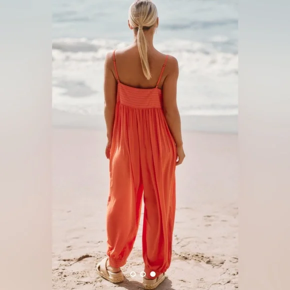 NWT Anthropologie Lounge Around Jumpsuit SZ S - Picture 3 of 10